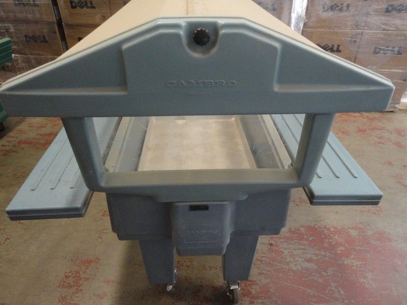 Cambro Food Service Cart Blue 5 x 6 Feet #F 4  