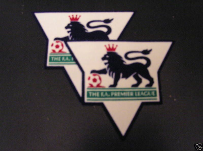 ENGLAND PREMIER LEAGUE BADGE VELVET 1995 98 BLUE  