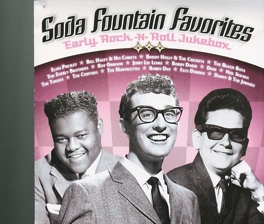 SODA FOUNTAIN FAVORITES EARLY ROCK N ROLL JUKEBOX CD 730099118323 