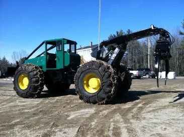 timberjack franklin 660 tree skidder serial 1 hours 4890 franklin 