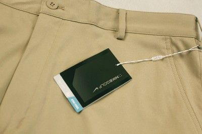   Dri FIT Flat Front Tech Mens Golf Pants KHAKI MULTIPLE SIZE  