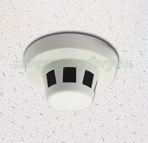 SPY Smoke Detector Color 420 TVL CCD CCTV Hidden Camera  