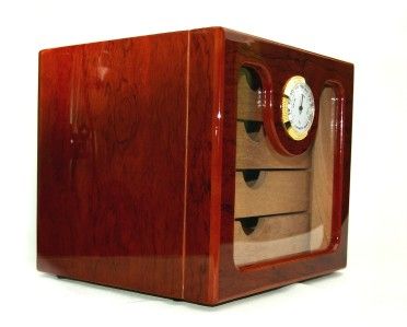 Unique Executive Edge 4 Drawer CIGAR Humidor  