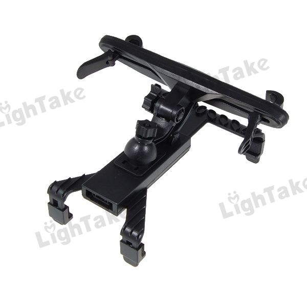   Adjustable Car Tablet PC Backrest Mount Holder for iPad/iPad 2 Black