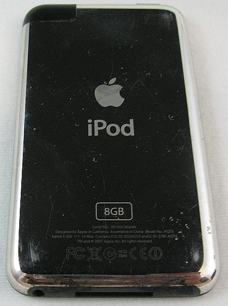 iPOD TOUCH 8GB MODEL A1213 MA623LL/B AS IS NO BOX  