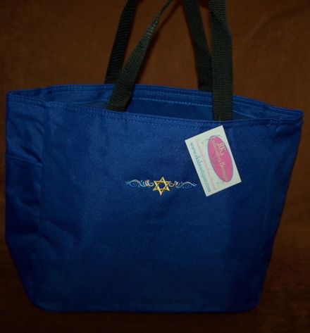 Pretty Judaica Jewish Star of David Essential Tote Bag  