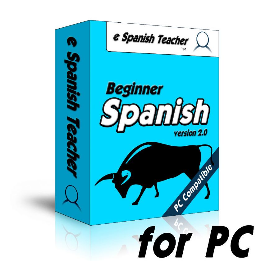   how to speak Spanish language beginner level CD course software for PC