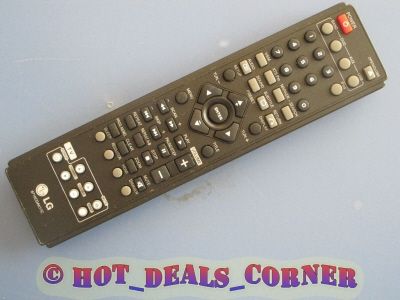 ORIGINAL LG 6710CDAK17C LHT734 HT502SH HOME THEATER REMOTE CONTROL 