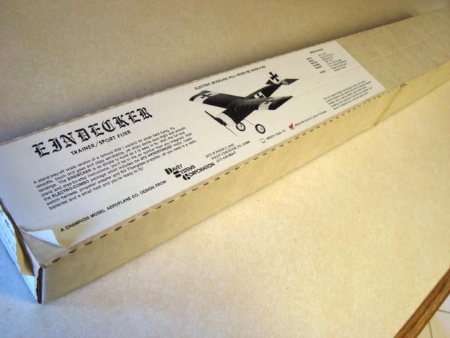   DAVEY SYSTEMS CORP. ** EINDECKER ** Electric Model Airplane Kit  