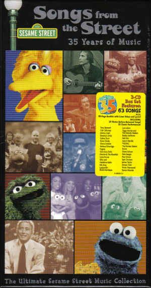 SESAME STREET**SONGS FROM THE STREET (LONGBOX)*3 CD SET 099923450528 