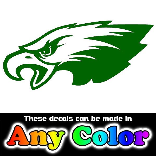 Philadelphia Eagles 23 Chrome Window Stickers Decals  