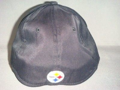 PITTSBURGH STEELERS NFL REEBOK HAT CAP FADEOUT BLACK  