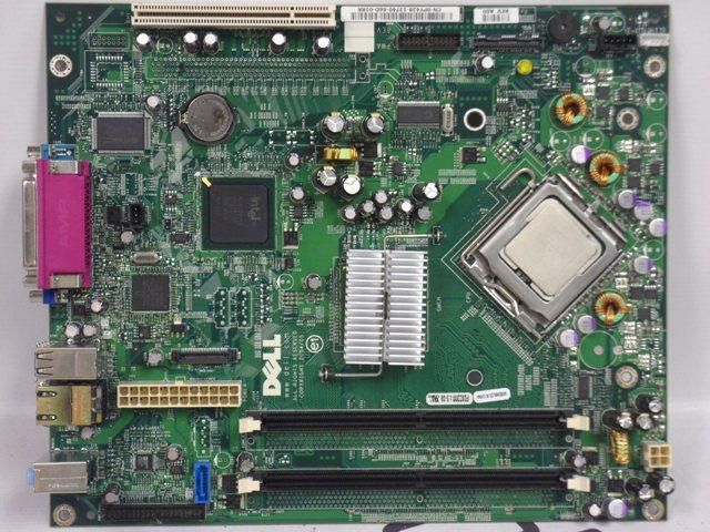 Dell Optiplex GX520 SFF Motherboard w/ P4 2.8GHz SKT LGA775. XG309 