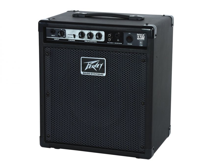 full warranty peavey max110 bass combo amplifier 4 ohms ddt tm speaker 