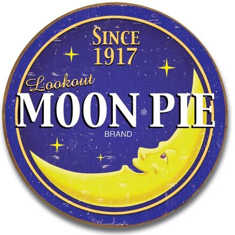 Lookout Moon Pie Since 1917 Round Logo Resturant C Store Advertising 