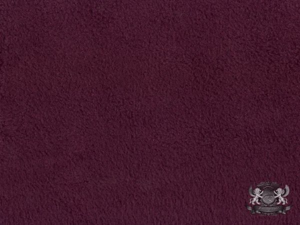 POLAR FLEECE FABRIC SOLID BURGUNDY ANTI PILL BTY  