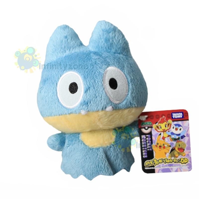 TAKARA TOMY Pokemon Pikachu 5.5 MUNCHLAX Plush Figure  