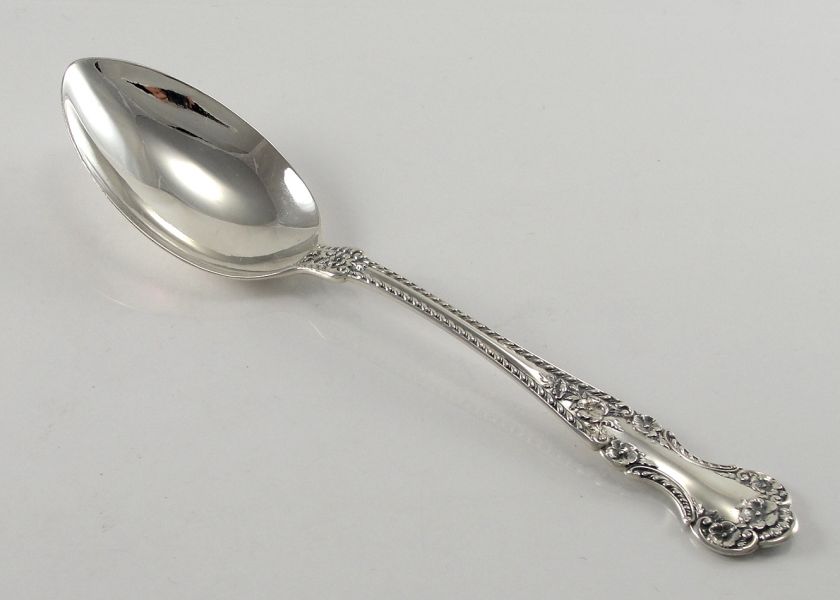 Durgin English Rose Sterling Silver Tea Spoon  