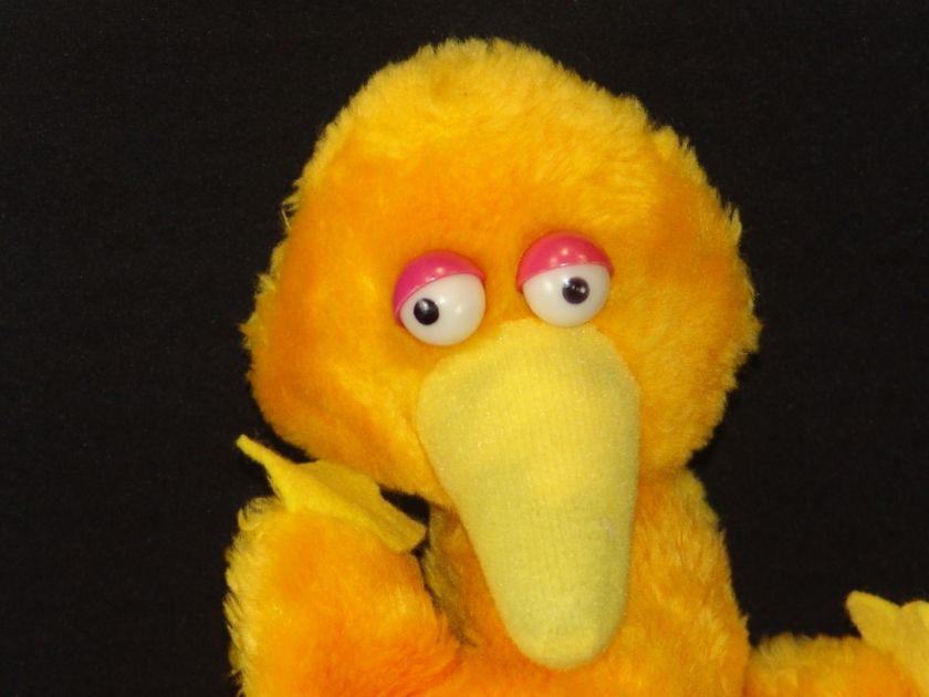   KNICKERBOCKER NUTSHELL PLUSH SESAME STREET BIG BIRD STUFFED ANIMAL TOY