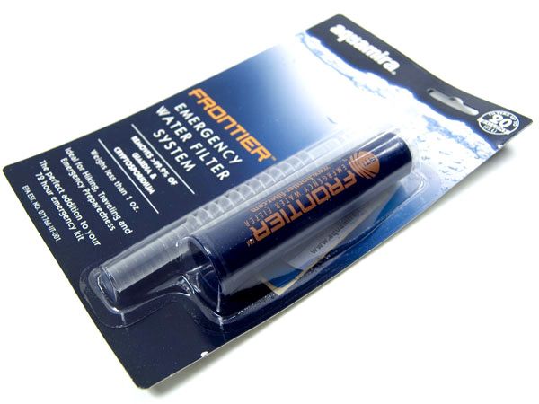 Aquamira Frontier Hiking Emergency Water Filter System  