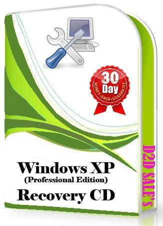 Windows XP Professional Fix Repair Recovery Boot Restore Rescue CD 